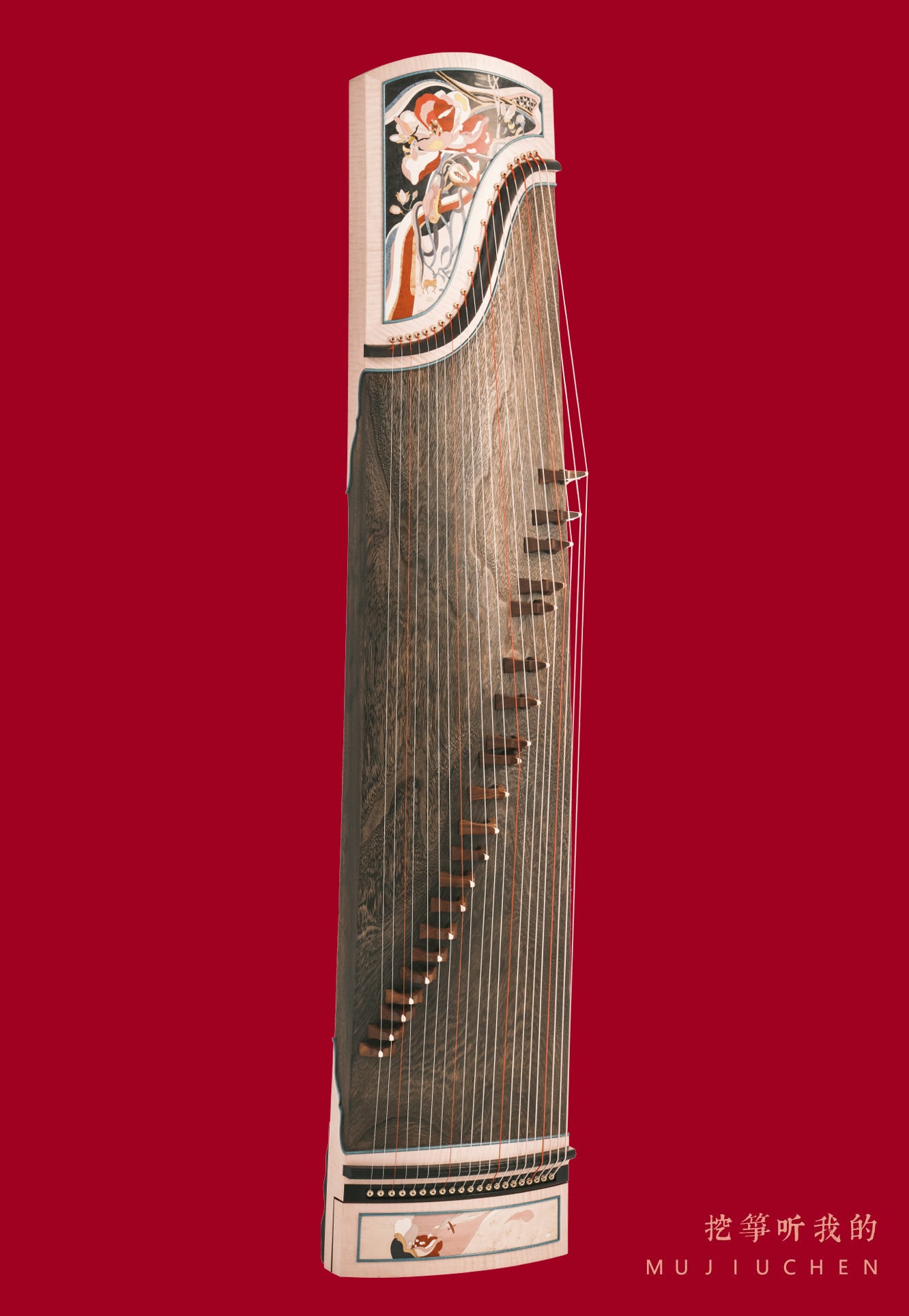Mujiuchen Collection Guzheng "Secret Garden"木九辰五十年整挖古筝"秘密花园"