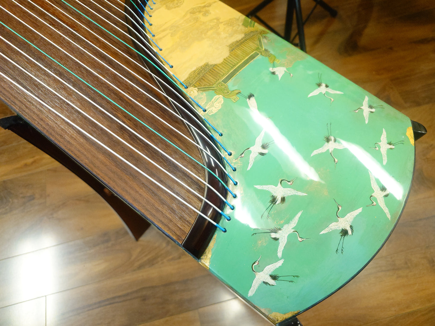 Dunhuang Bois de Rose 2396989PP Guzheng ""Auspicious Clouds and the Cranes""