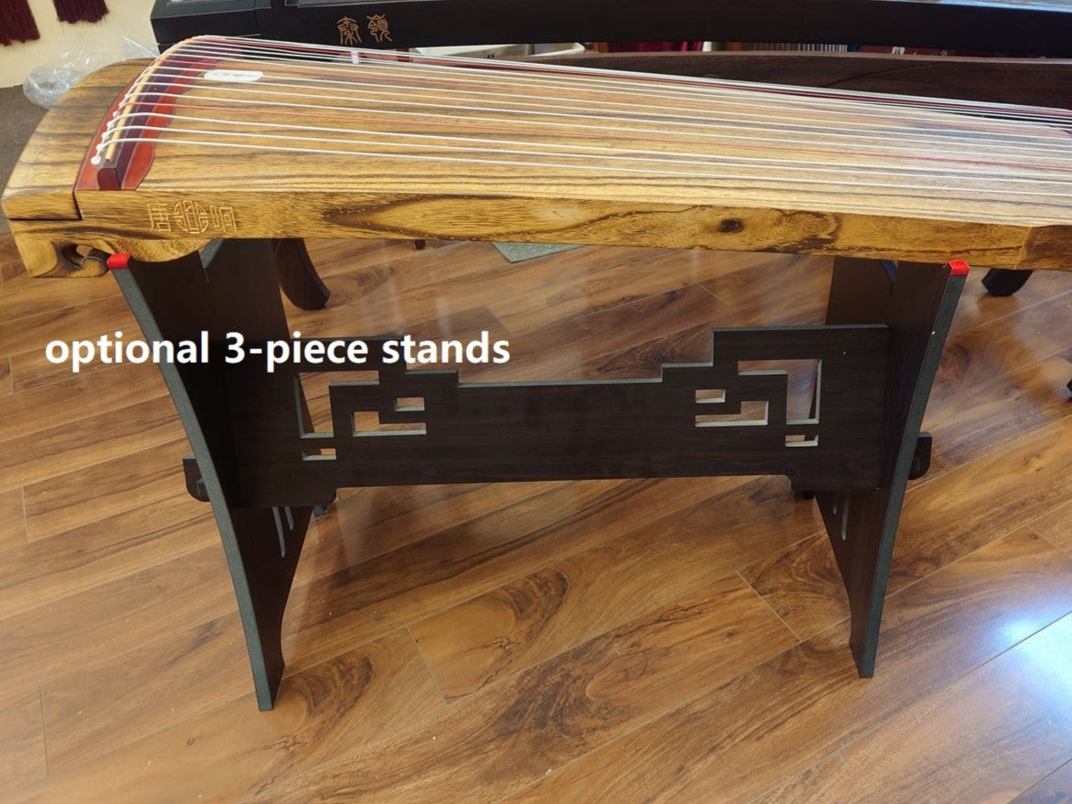 39"(100cm) Dunhuang Bubinga Guzheng "Natural Essence"敦煌牌特氏古夷苏木100cm悦小筝