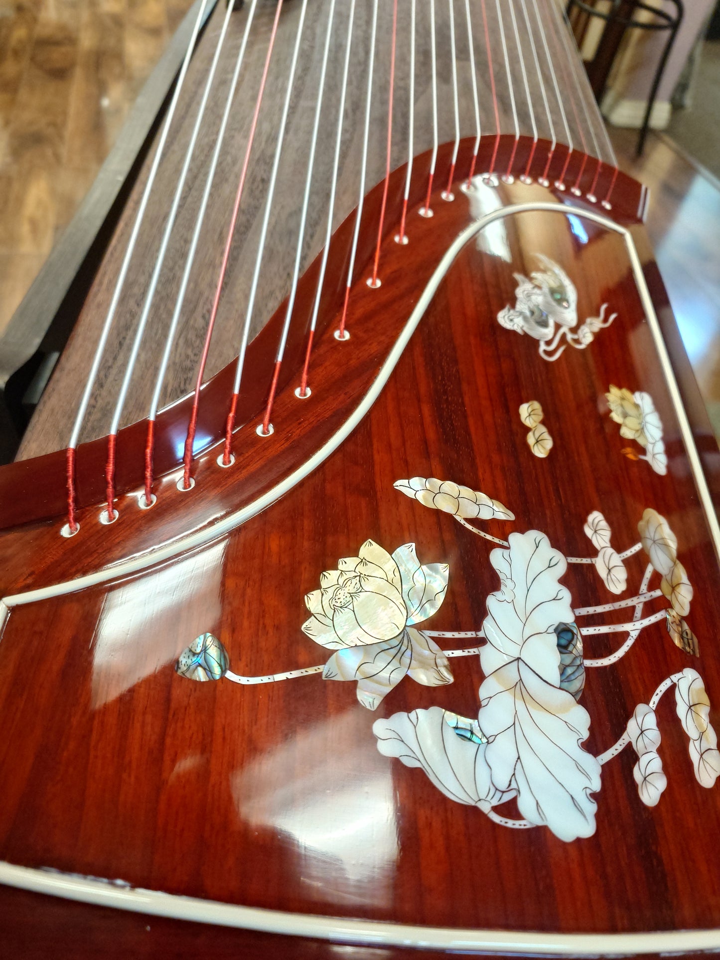 Scarlet Bird Zhuque #560 Guzheng 西安朱雀牌经典560型专业演奏古筝
