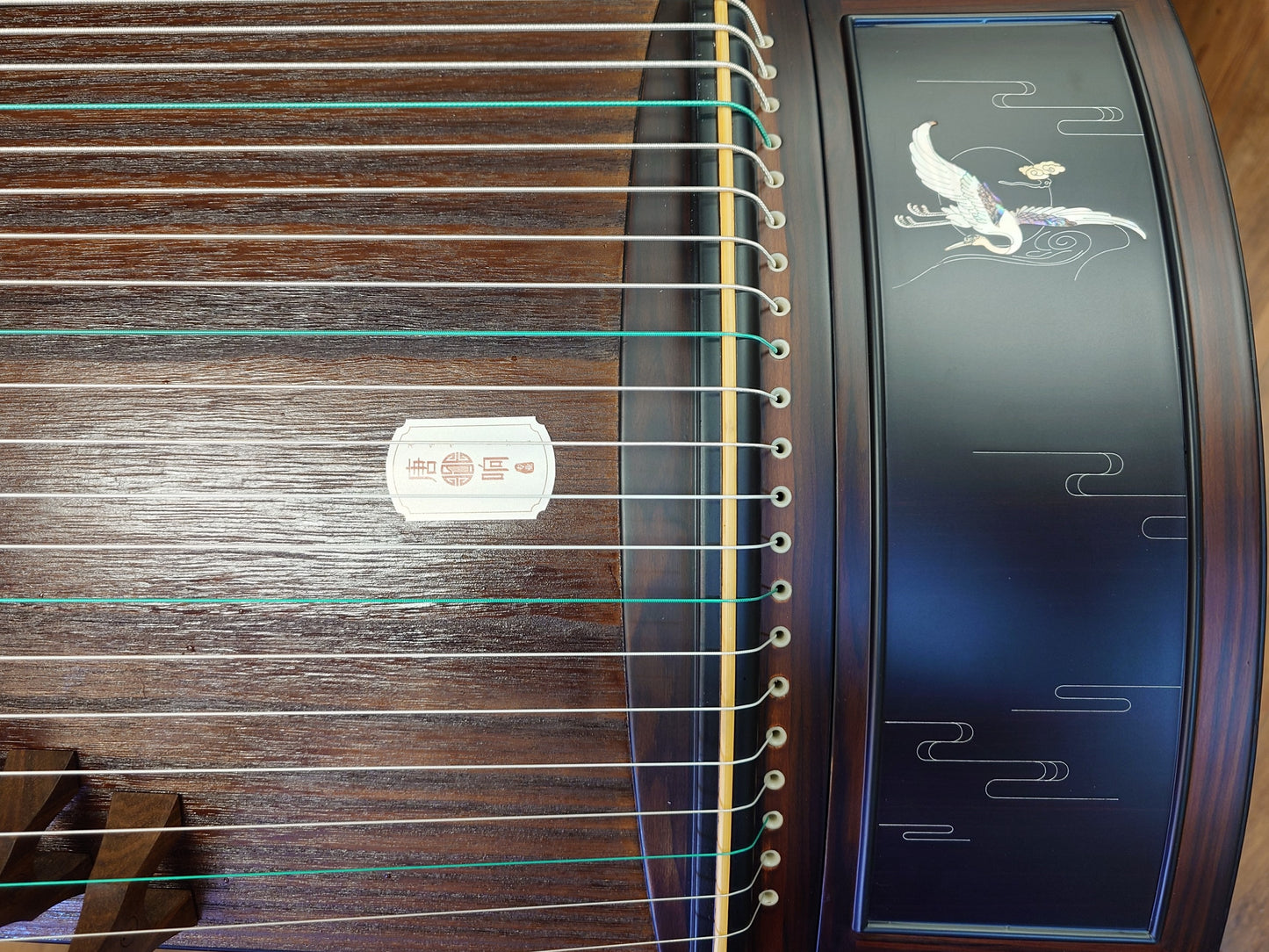 Tangxiang Indian Rosewood Guzheng with Inlay "Autumn Says"唐响牌阔叶黄檀演奏筝"秋词"