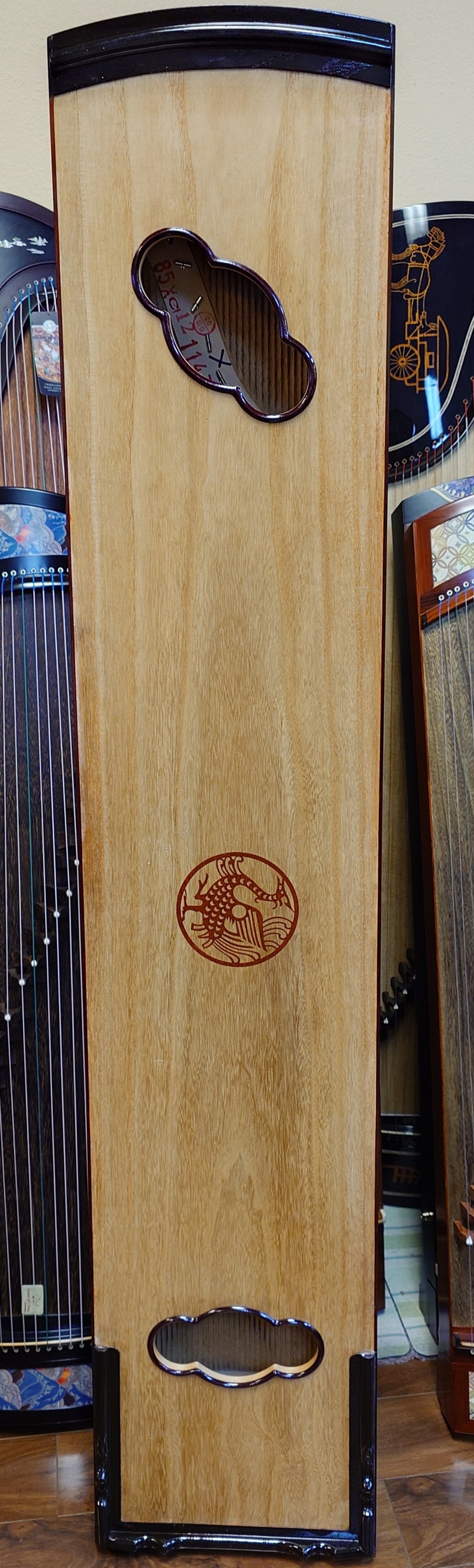 Scarlet Bird Zhuque "Rising Clouds" Guzheng西安朱雀牌"云起"古筝