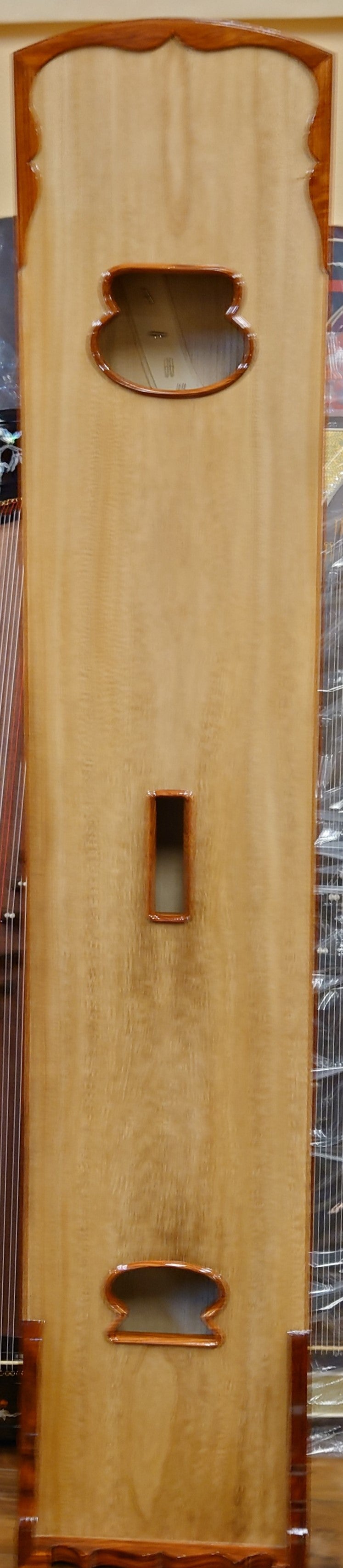 Changge Elite Carved-Out Cloisonné Guzheng "The Drunken Beauty" 长歌牌纯手工掐法珐琅挖筝"贵妃醉酒"