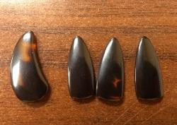 Professional Guzheng Picks (Celluloid) - Both Hands Thickness 2.5mm