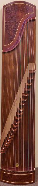 Dunhuang 694F-MH Bubinga Guzheng "Eternal Jade" 敦煌牌特氏古夷苏木"玉影长驻"