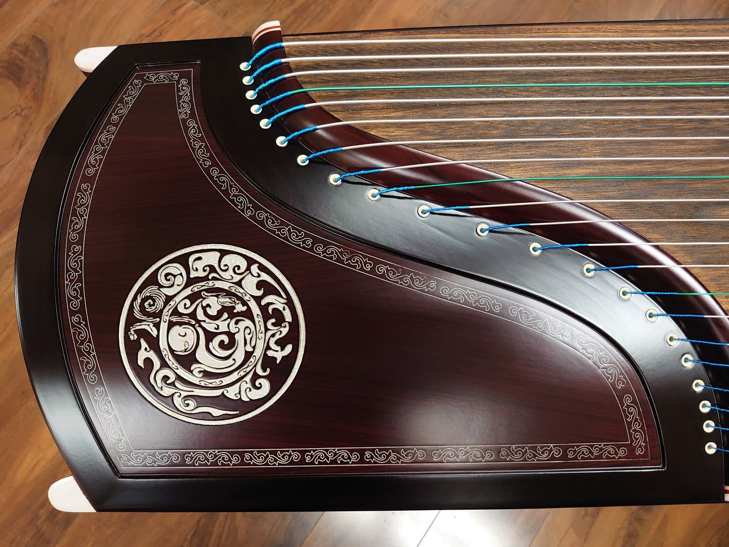 Sound of China Rosewood Guzheng with Bone Powder Inlay "Ancient Rhyme" 唐韵牌红木嵌骨粉筝"汉唐遗韵"