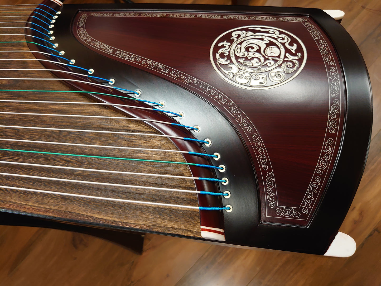 Sound of China Rosewood Guzheng with Bone Powder Inlay "Ancient Rhyme" 唐韵牌红木嵌骨粉筝"汉唐遗韵"