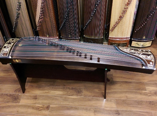 Dunhuang Indonesian Rosewood 5695LCC Guzheng "Fresh Breeze from the Bamboo Melody"