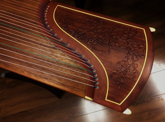 Dunhuang 694F-MH Bubinga Guzheng "Eternal Jade"