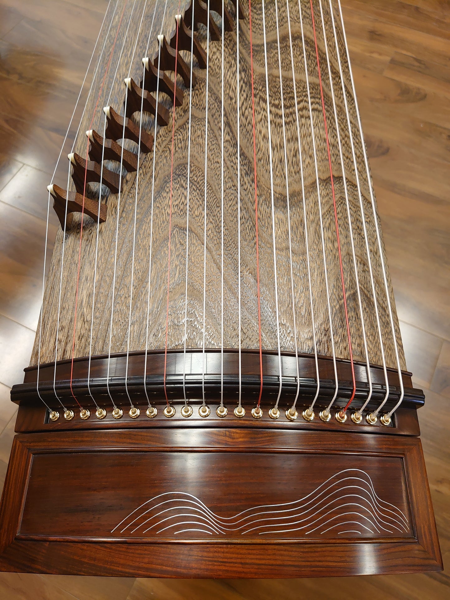 Mujiuchen Collection Guzheng "Fan Yun" 木九辰五十年桐木整挖古筝"梵云"