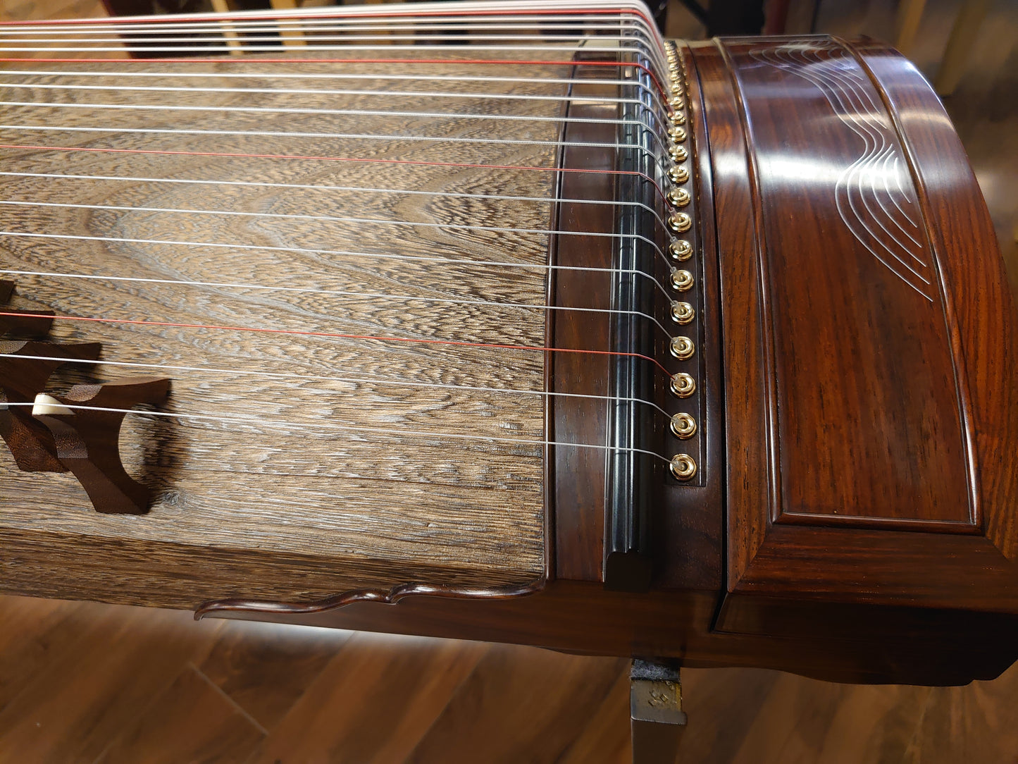 Mujiuchen Collection Guzheng "Fan Yun" 木九辰五十年桐木整挖古筝"梵云"