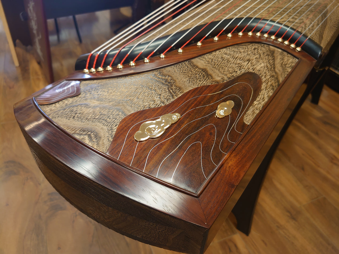 Mujiuchen Collection Guzheng "Fan Yun" 木九辰五十年桐木整挖古筝"梵云"