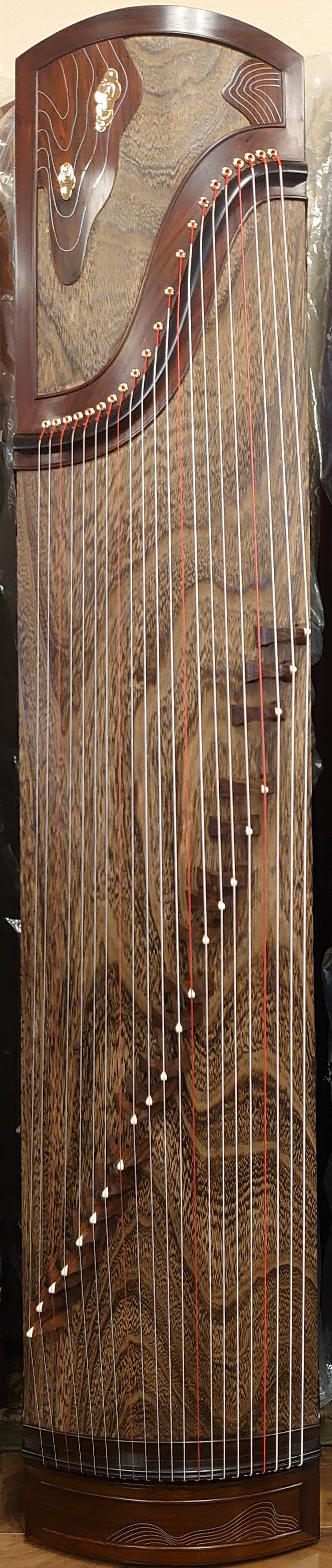 Mujiuchen Collection Guzheng "Fan Yun" 木九辰五十年桐木整挖古筝"梵云"