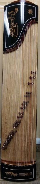 Scarlet Bird Mahogany Guzheng Model #520 西安朱雀牌特制520型古筝