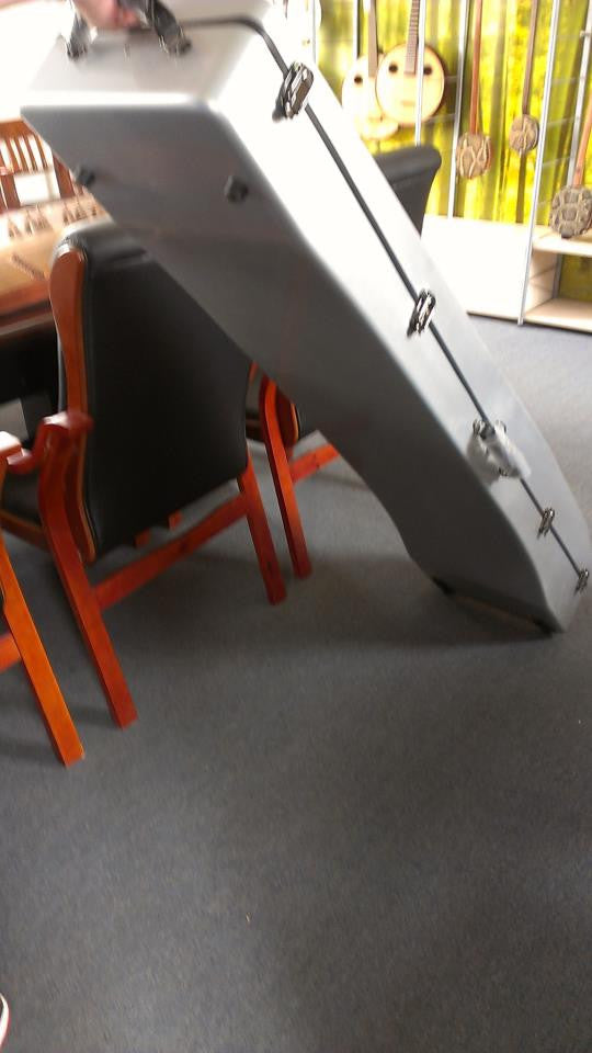 Fiber Glass Guzheng Hard Case with Wheels