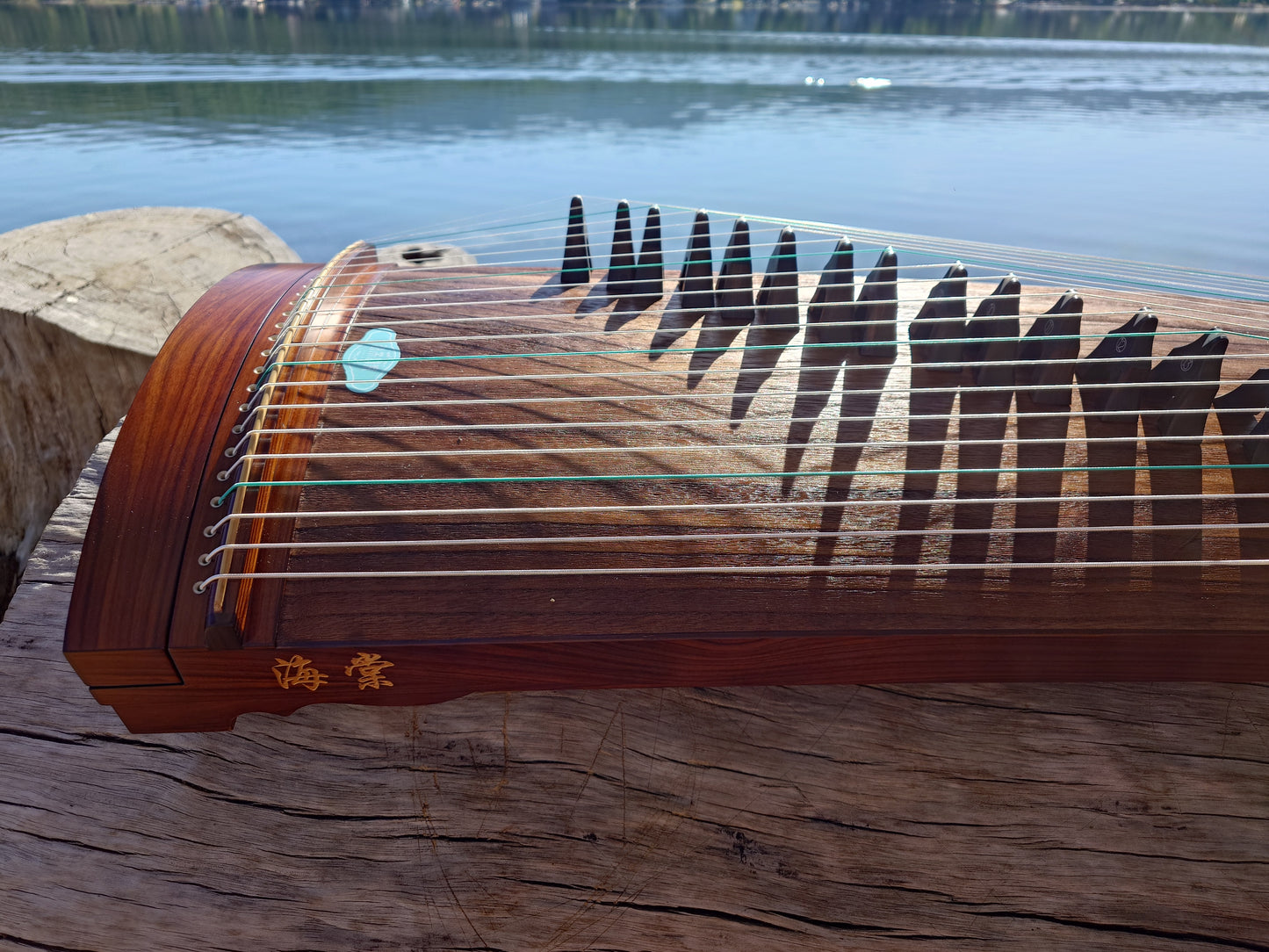 Haitang Guzheng 43" Travel-size Indian Rosewood “Little Begonia"