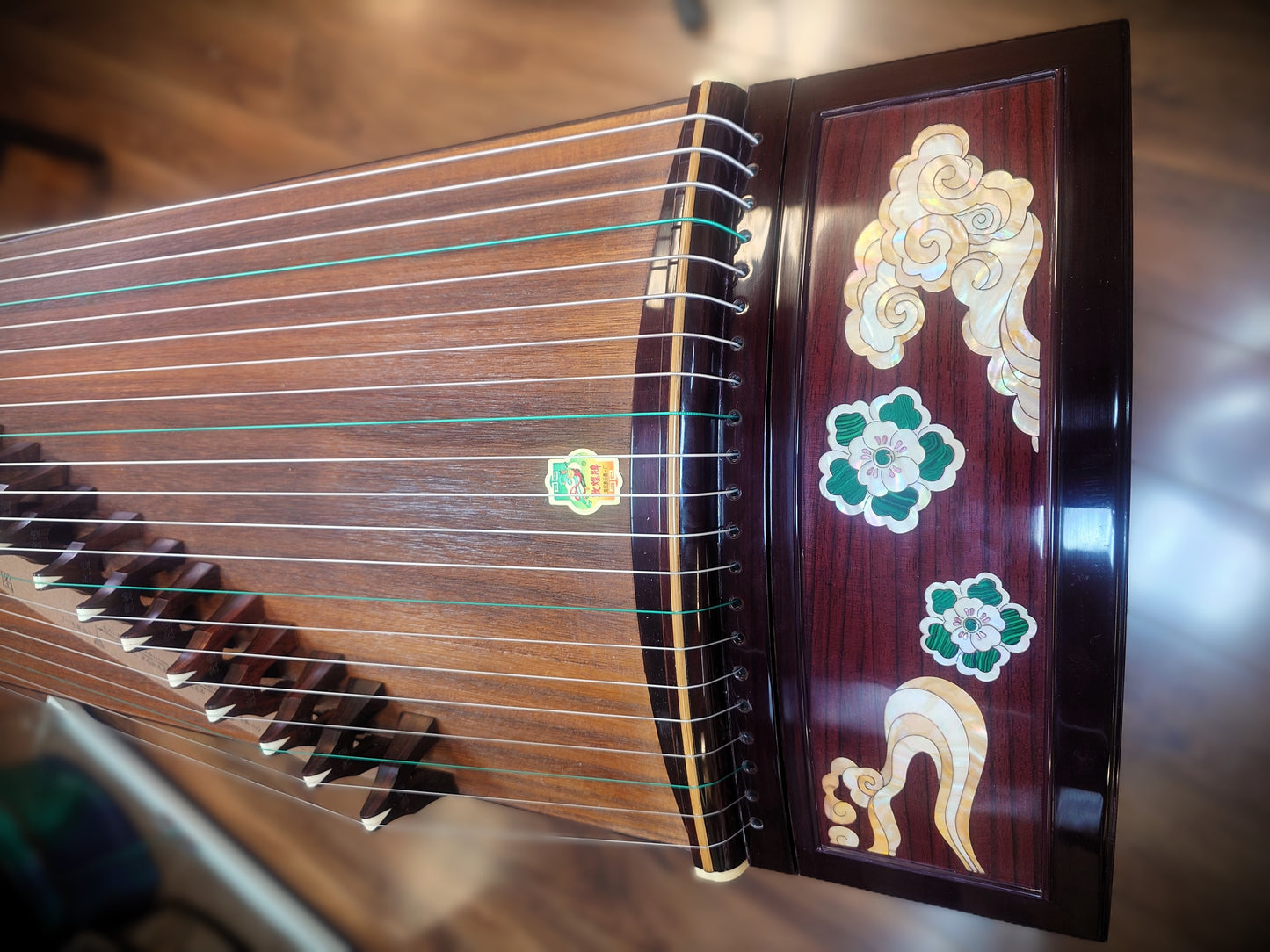 Dunhuang Indian Rosewood  Guzheng "Clouds Dances Over Dunhuang" - Limited Edition 24698LC