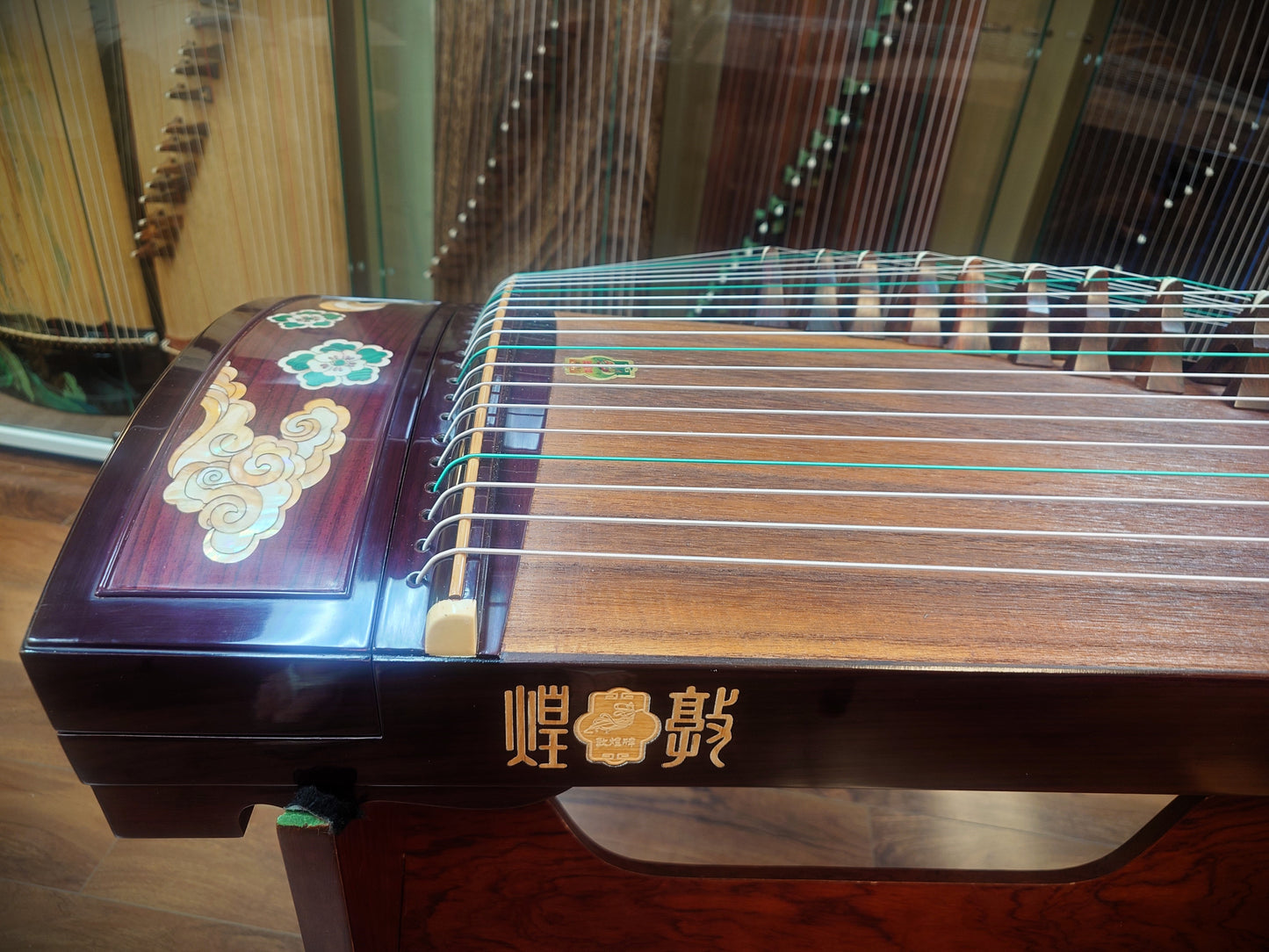Dunhuang Indian Rosewood  Guzheng "Clouds Dances Over Dunhuang" - Limited Edition 24698LC