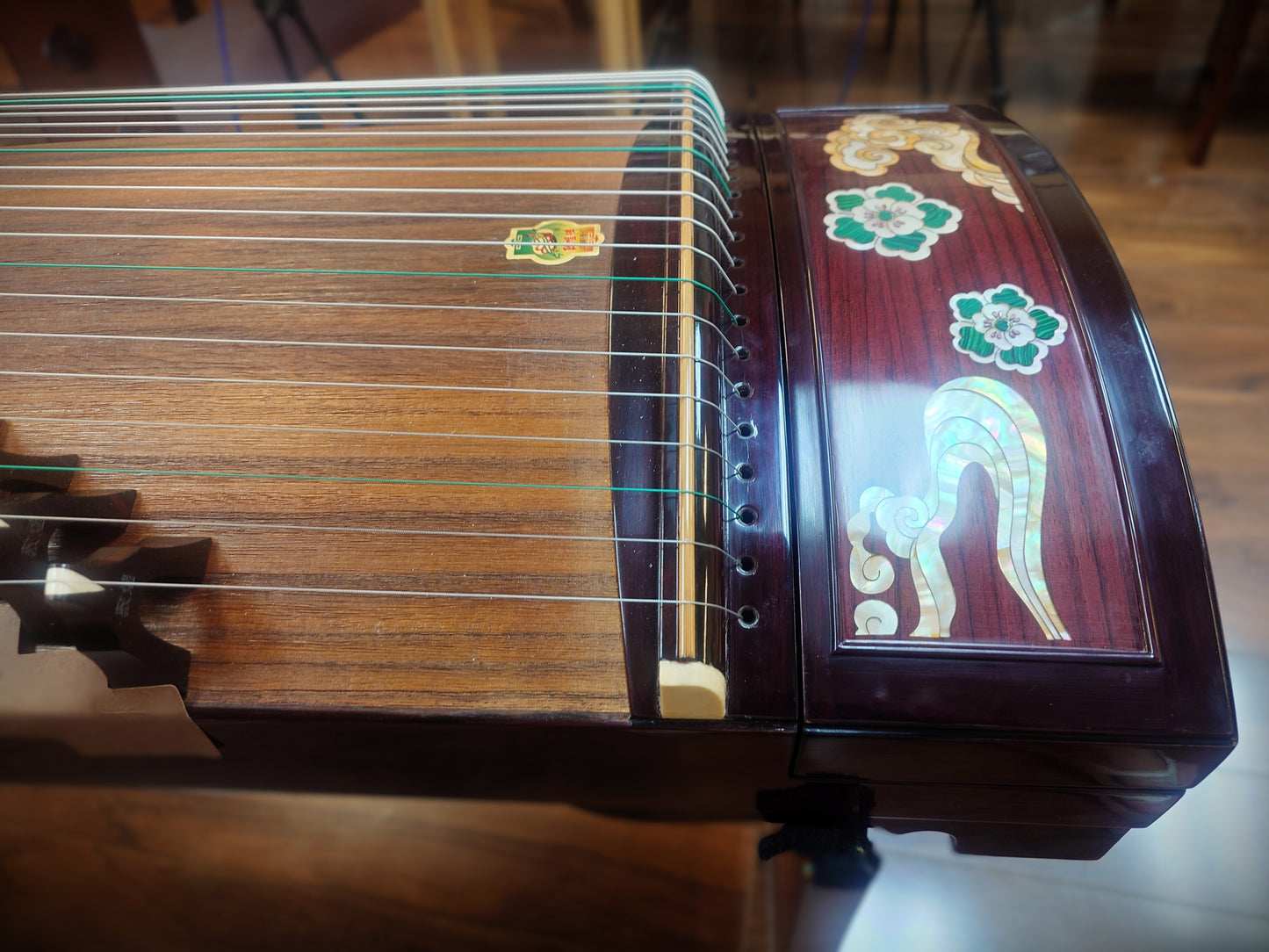 Dunhuang Indian Rosewood  Guzheng "Clouds Dances Over Dunhuang" - Limited Edition 24698LC
