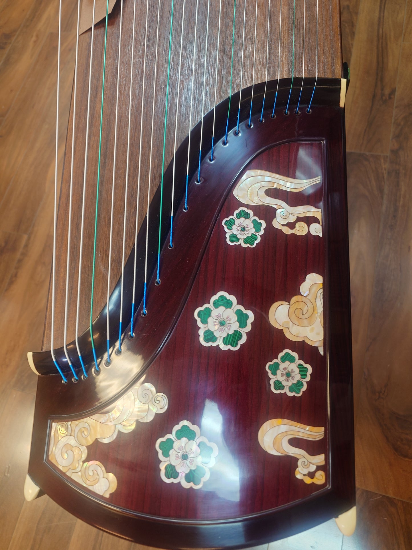 Dunhuang Indian Rosewood  Guzheng "Clouds Dances Over Dunhuang" - Limited Edition 24698LC