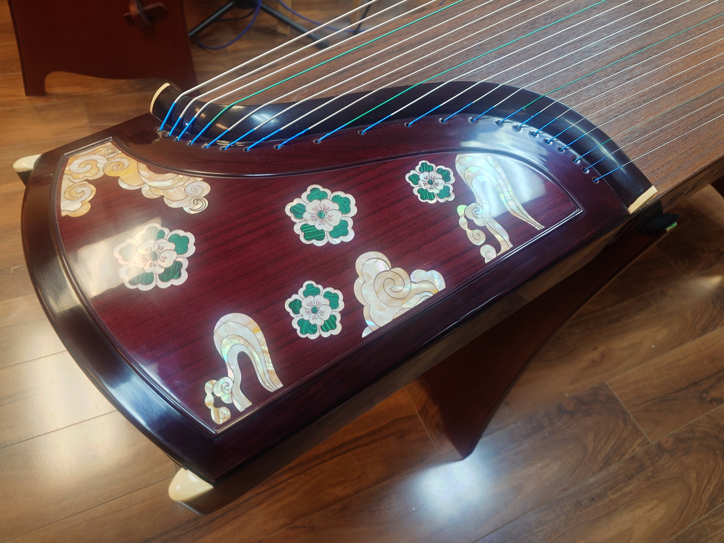 Dunhuang Indian Rosewood  Guzheng "Clouds Dances Over Dunhuang" - Limited Edition 24698LC