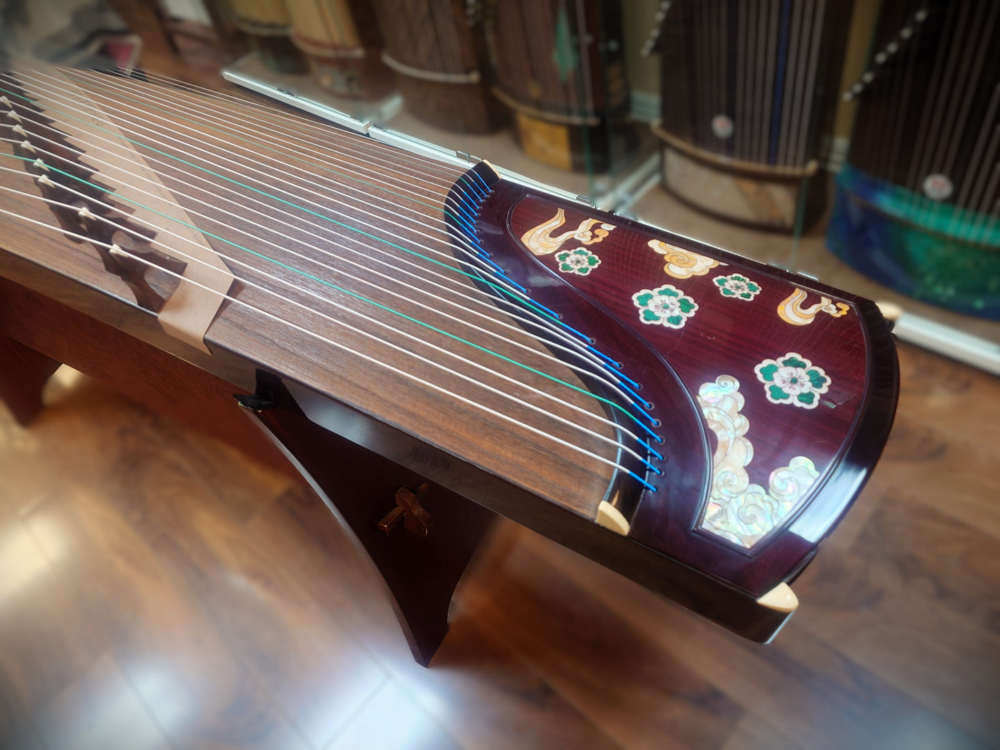 Dunhuang Indian Rosewood  Guzheng "Clouds Dances Over Dunhuang" - Limited Edition 24698LC