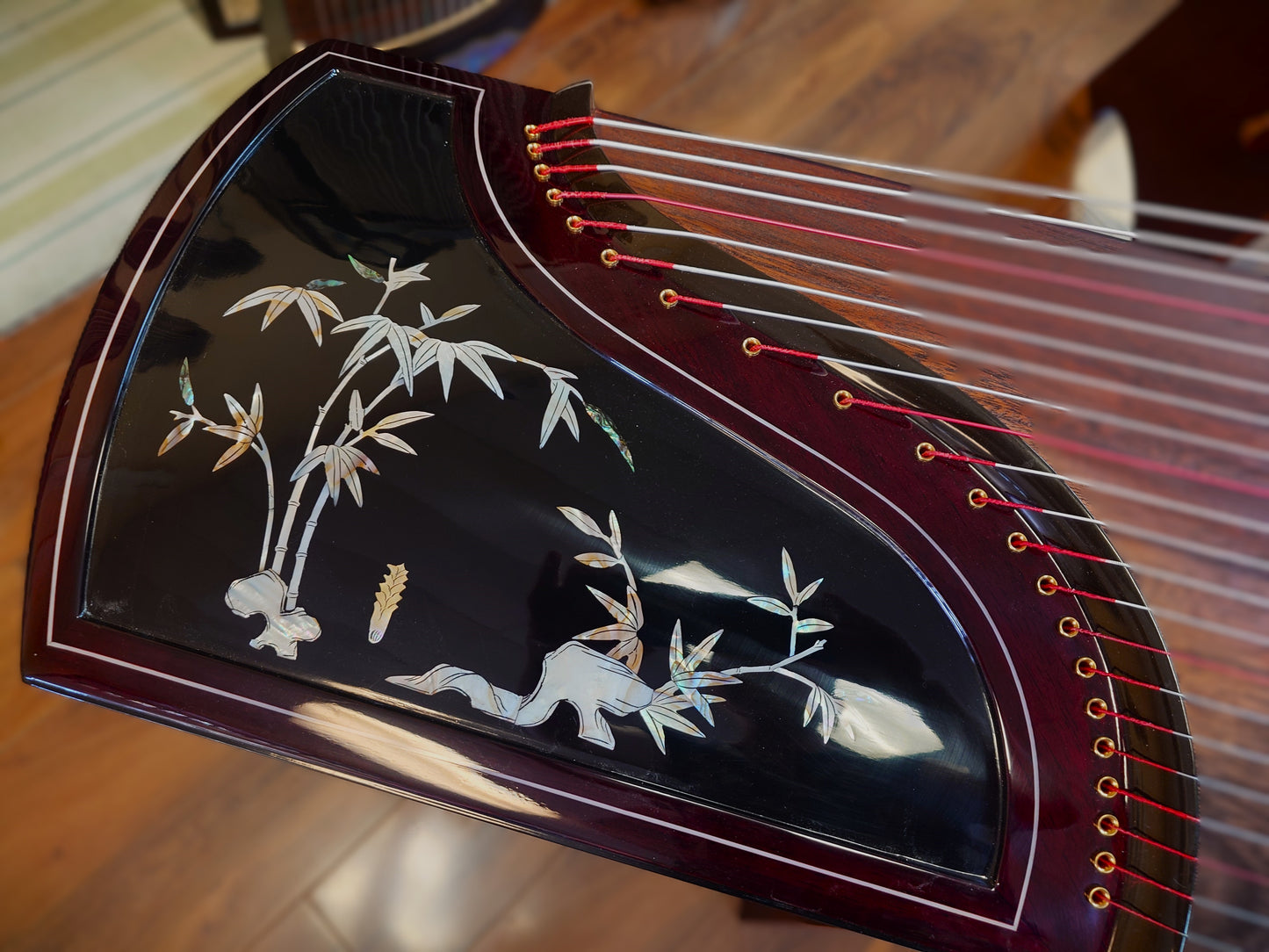 Scarlet Bird Zhuque #790 Guzheng 西安朱雀牌特制790型专业演奏古筝