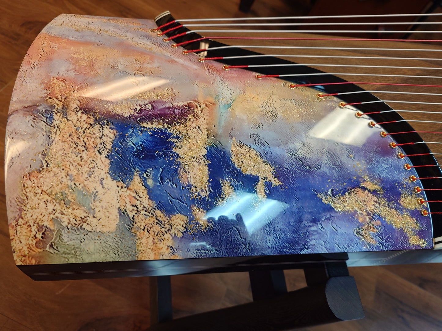 Scarlet Bird Zhuque "Shangyun" Guzheng 西安朱雀牌"熵韵"古筝