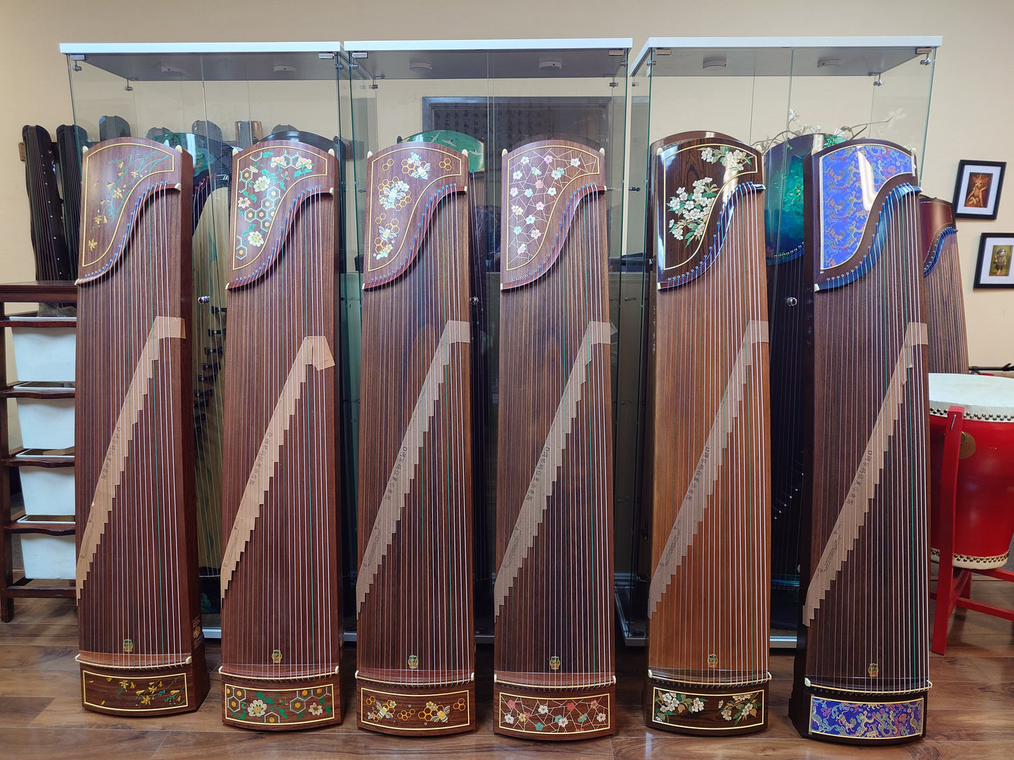 Dunhuang NAMM Show Collection Guzheng 敦煌牌NAMM乐器展特选古筝