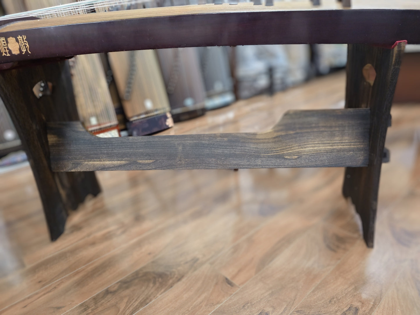 Paulownia Wood 3-Piece Guzheng Stand