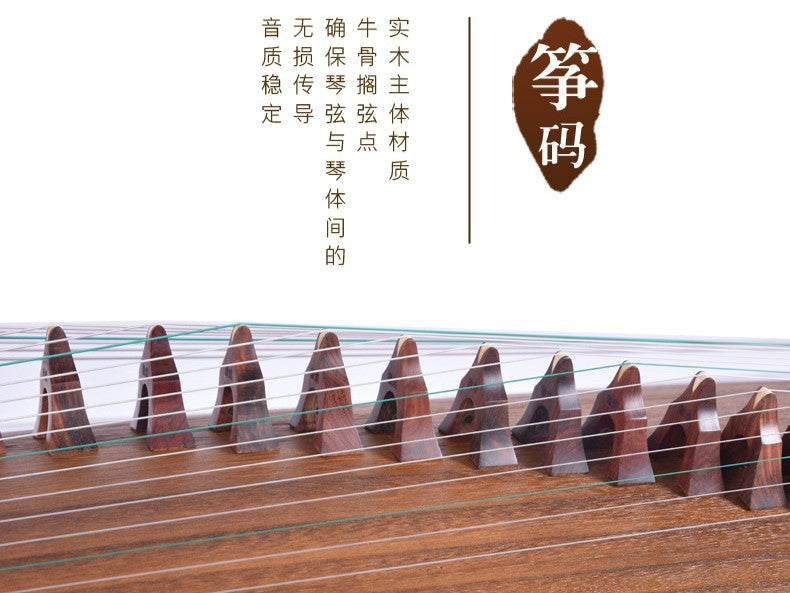 Dunhuang Indian/South American Rosewood 698O Guzheng