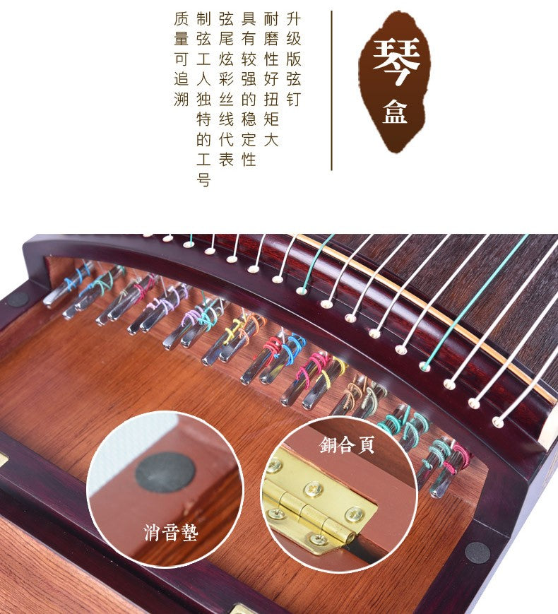 Dunhuang Indian/South American Rosewood 698O Guzheng