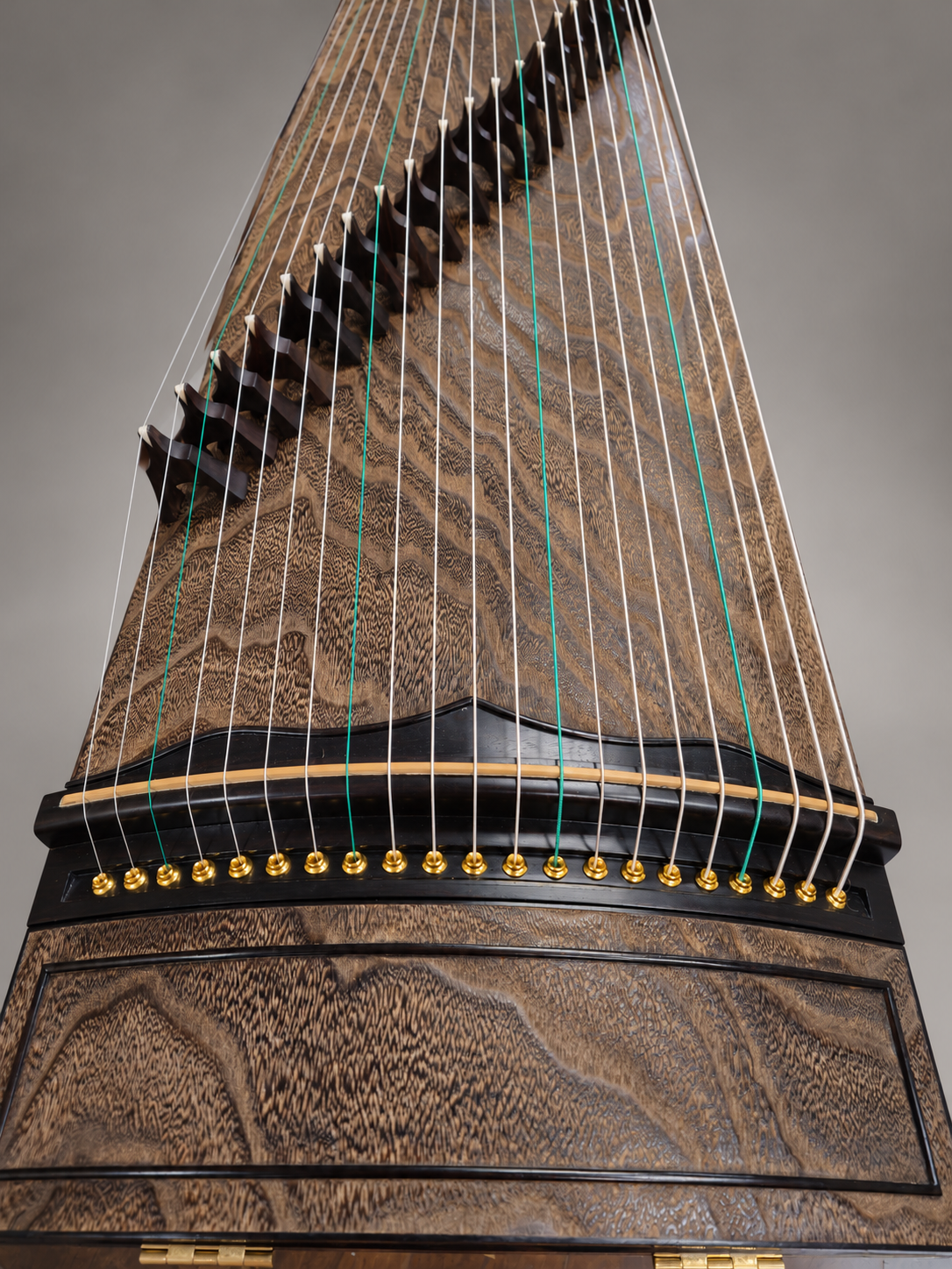 Guiyue Collection 50-year old Carved-Out Paulownia Guzheng