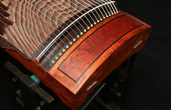 Zheng Art-Mitsuya Koto Collection Guzheng (Made in Japan) "Jade Golden Flower" 炫光筝