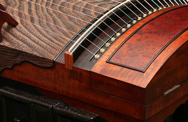 Zheng Art-Mitsuya Koto Collection Guzheng (Made in Japan) "Jade Golden Flower" 炫光筝