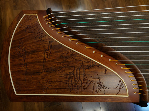 Songbo Burmese Rosewood Guzheng “Mountain and Water"