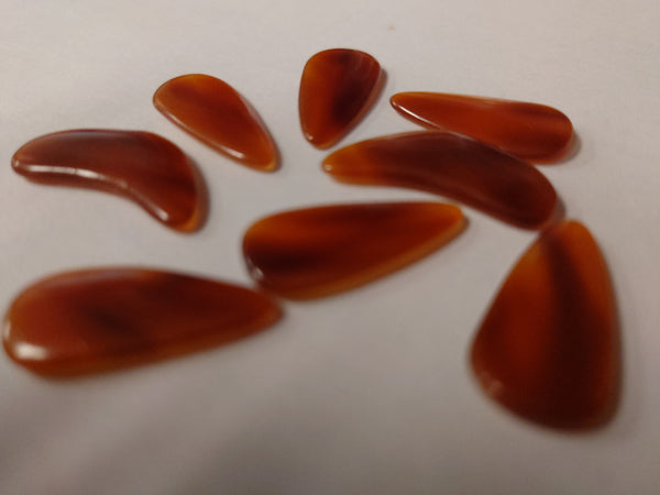 Half-Moon Shape Professional Guzheng Picks (Daiyu) - Both Hands