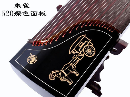 Scarlet Bird Mahogany Guzheng Model #520