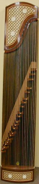 Dunhuang Bubinga 694KK Guzheng "Banana Panel Night Rain"
