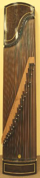 Dunhuang Indian Rosewood 698J Guzheng "Lady Baocai Chasing Butterflies"