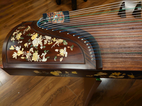Dunhuang Yun Indian Rosewood  Guzheng - Shanghai Music Show Special Limited Edition 898LCC