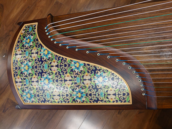 Dunhuang Vitreous Enamel 9695YYY-YL Guzheng "Sunset Afterglow"