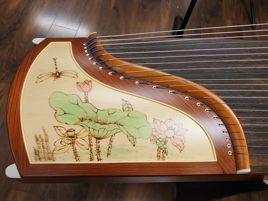 Tiansheng Rosewood Guzheng with Chinese Painting
