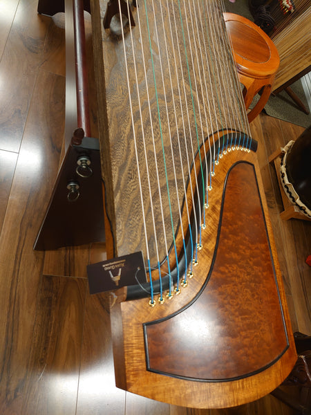 Zheng Art-Mitsuya Koto Collection Guzheng (Made in Japan) "Jade Golden Flower" 炫光筝