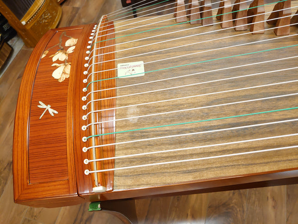 49" Sound of China Laminated Rosewood  Guzheng "Blossoms"