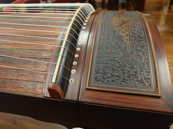 Dunhuang Yun Indian Rosewood  Guzheng - Special Limited Edition "Poetic Rhythm"