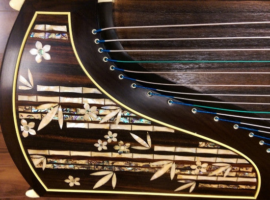 Dunhuang Indonesian Rosewood 5695LCC Guzheng "Fresh Breeze from the Bamboo Melody"