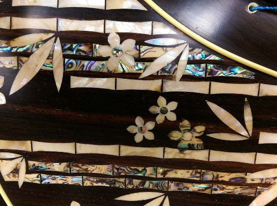 Dunhuang Indonesian Rosewood 5695LCC Guzheng "Fresh Breeze from the Bamboo Melody"