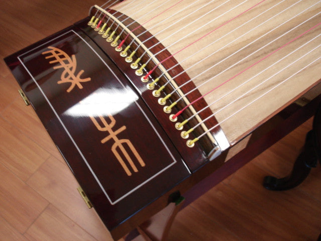 Scarlet Bird Mahogany Guzheng Model #520