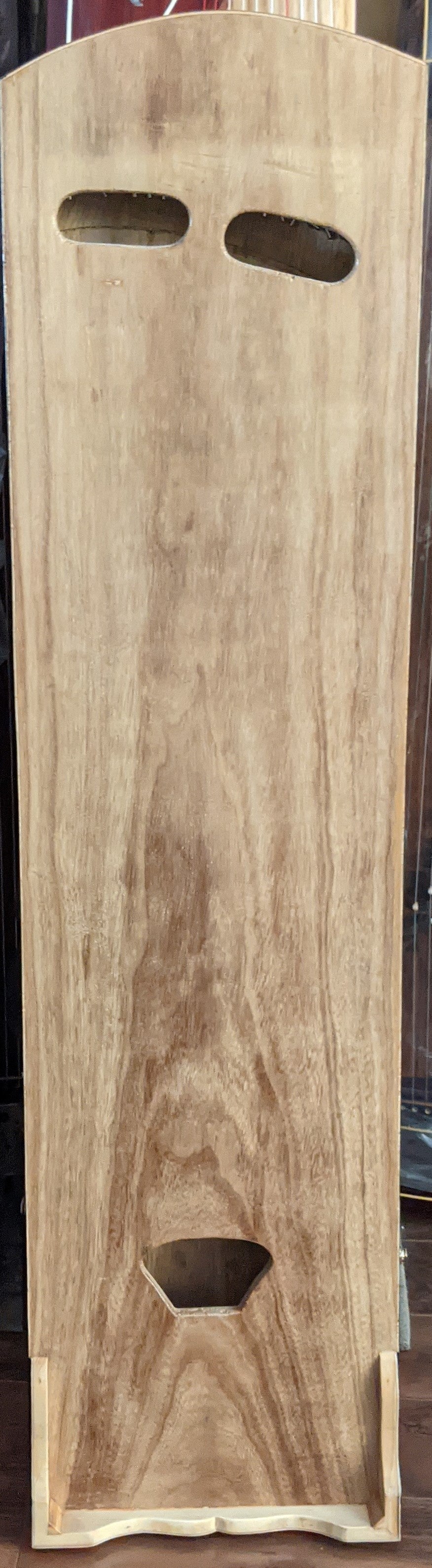 49" Sound of China Professional Blackwood Guzheng "Misty Mountain" 唐韵牌125cm黑檀专业旅行筝"云岚"